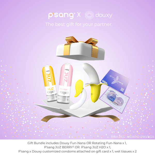 P‘sang x Douxy 520 Bundle Gift Set (Fun-Nana/Rotating Fun-Nana and JUZ H2O/JUZ BERRY²)